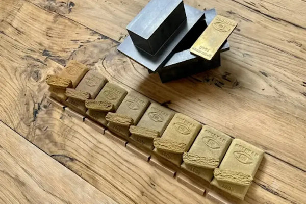 Lingot CBD Goldbar420 premium disponible à Toulouse chez Marina CBD, résine CBD Swiss Made certifiée ANRAC