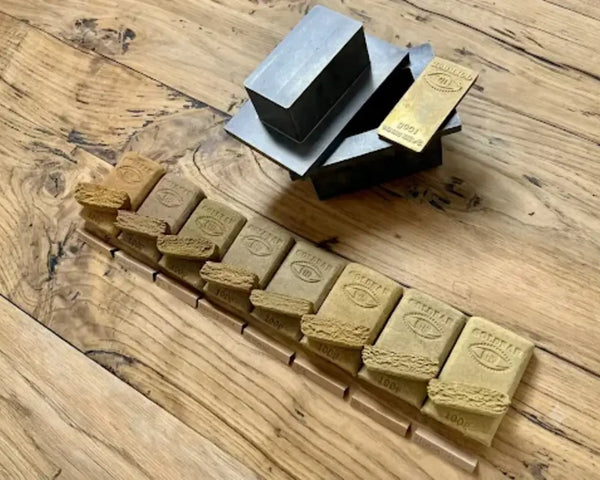 Lingot CBD Goldbar420 premium disponible à Toulouse chez Marina CBD, résine CBD Swiss Made certifiée ANRAC