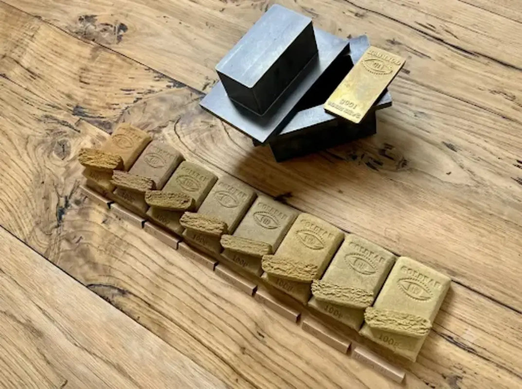 Lingot CBD Goldbar420 premium disponible à Toulouse chez Marina CBD, résine CBD Swiss Made certifiée ANRAC