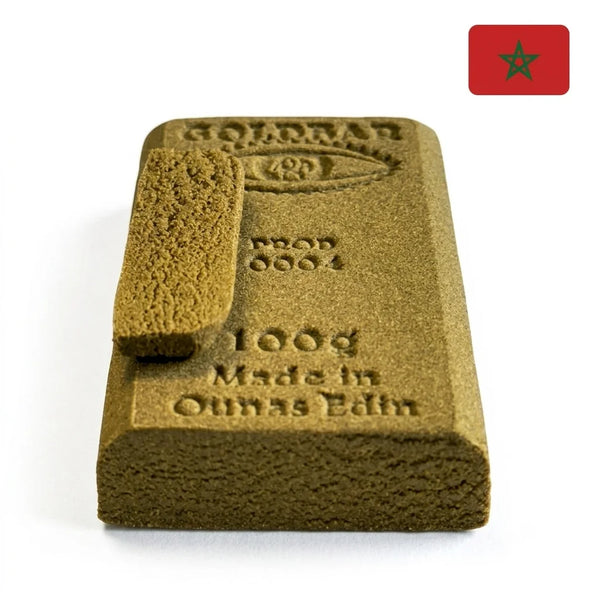 Résine CBD Goldtonic Hash - Ounas Edin - #0005 Goldbar420®-MARINA CBD
